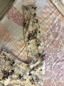 White Floral Top