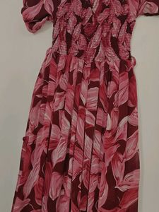 Floral Print Maxi Dress