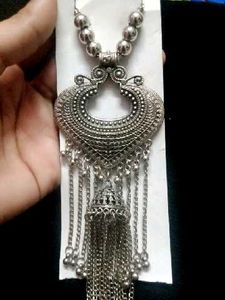 Silver Statement Necklace