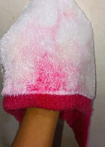 Pink Knit Scarf
