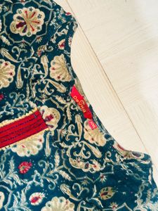 Elegant Green Printed Kurti