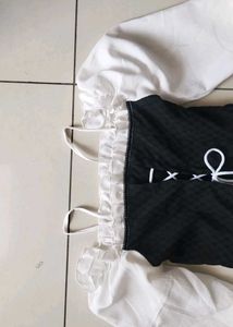 KOREAN INSPIRED OFF SHOULDER DRESS