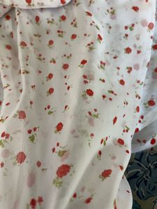 New Chiffon Floral Saree