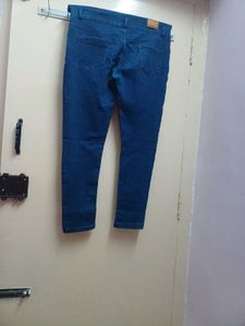 Dark Blue Denim Jeans
