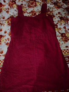 Cute Maroon Dress