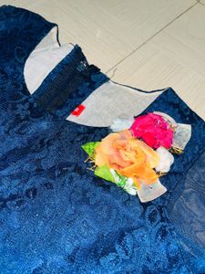 Floral &amp; Polka Dot Party Dress