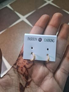 AD Nose Pin &amp; Earrings  Set