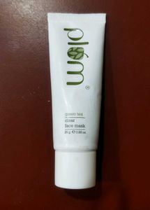 Plum Green Tea Clear Face Mask