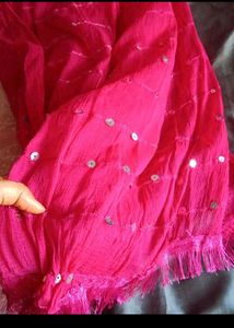 Punjabi Rani Colour Patiala Suit With Dupatta