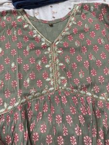 Floral Print Tunic Top