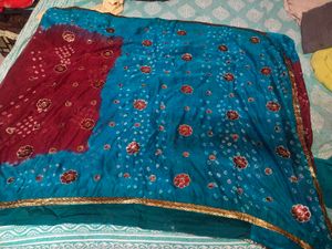 Bandhni Saree/ 1 Saree Free