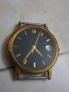 Classic Gold-Tone Wristwatch