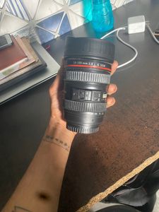 Coffee Mug In Shape Of DSLR lens. New Condition No