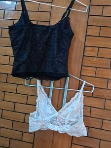 Padded  Bralet Top  N Hipster  In Imported Fabric