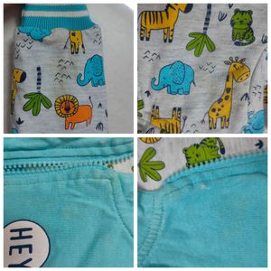 Reversible Babyoye Animal Jacket/ Sweatshir