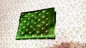 Green  silk saree