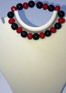 Braslate Black,Red Steachable/korean/unique/latest