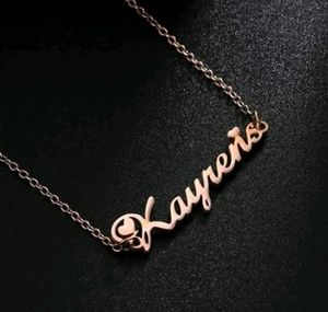 Customize Name Pendant
