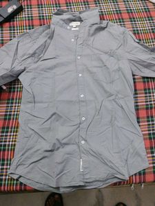 Grey Dress Shirt - Size M