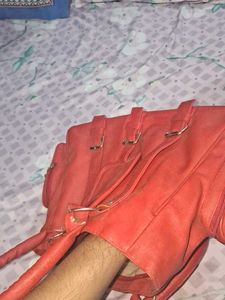 Red Hand Bag...