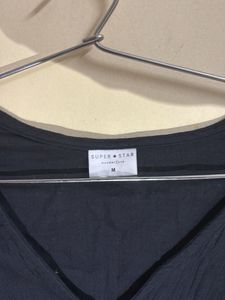 Cute Black Crop Top