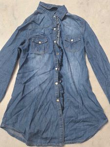 Denim Shirt Dress