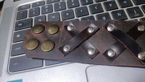 Cool Leather Bracelet with Studs UNISEX