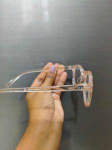 Transparent Unisex Eyeglass Frame