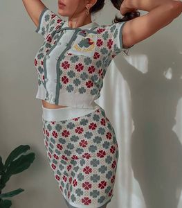 Vintage Preppy Co-ord Set