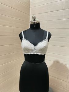 Pintresty Beautiful 🌸Lace White Bra