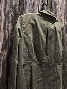 Green Cargo Coat Style