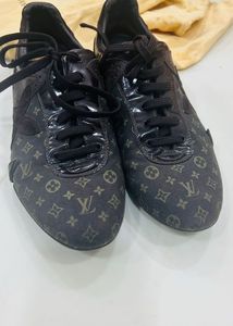 Louis Vuitton Authentic, Coded Sneakers Size 38