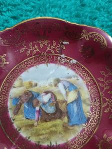 Vintage Decorative Plate Refurbished