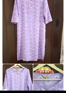 Lavender Kurta/Kurti