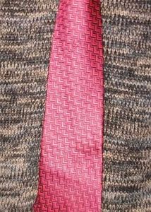 Silk Burgundy Patterned Tie