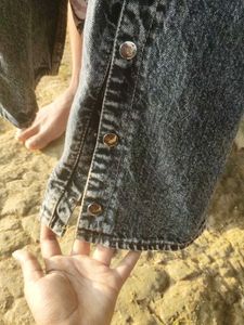 Stylish Grey Denim Jeans