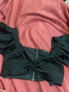 Super Sexy Black Cropped Top💌