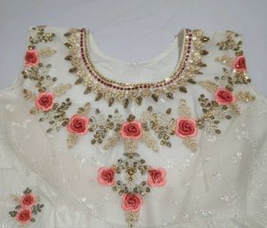 Floral Embroidered Dress