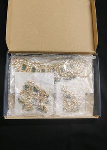 Green Jewellery Set