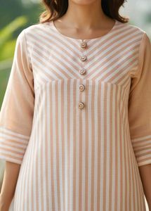 Elegant Striped Kurta