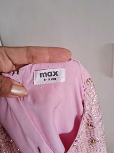 Sequined Maxi Dress For Girls