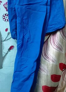 Orange Embroidered Kurti