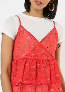 Sheer Floral Top