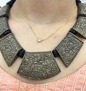 Boho Necklace In Antique