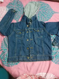 New Hooded Denim Jacket