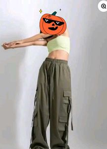 Olive Green Cargo Pants