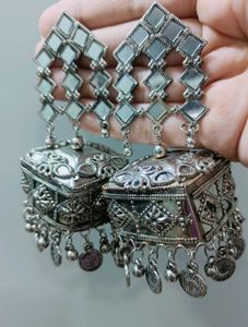 Mirror Jhumkis