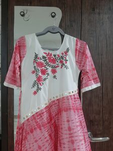 💖💞 NEW PINK COLOR 💗 BEAUTIFUL WORK KURTA💖💞💖