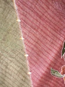 Floral Embroidered Saree