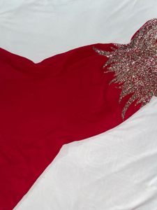 Red Cocktail Gown